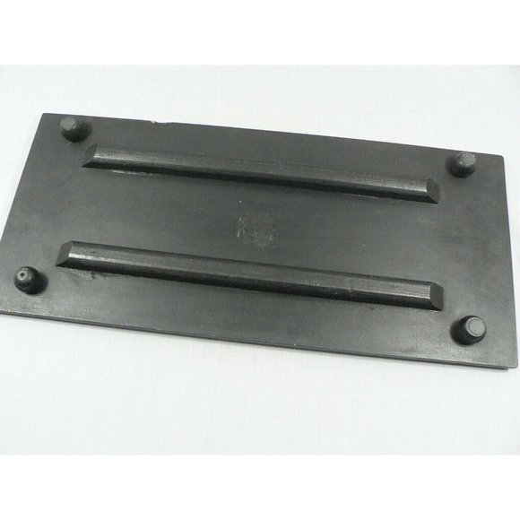 Tray Serving Handmade Wood Metal Insert Cut Out Detailing - Picture 5 of 7